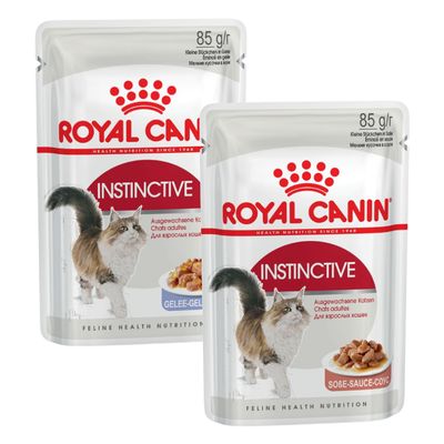 Royal Canin Adult Jelly & Gravy Mixed Pack 24 x 85g Instinctive in Jelly & Gravy