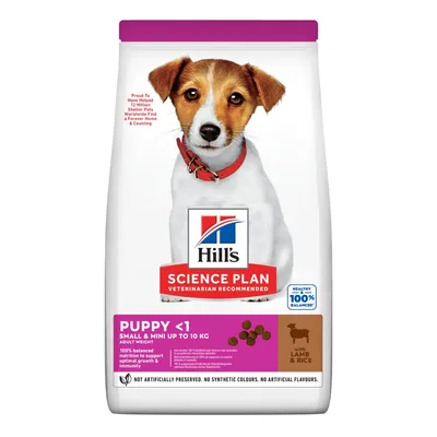 Hill`s Science Plan Puppy Small & Mini Lamb & Rice