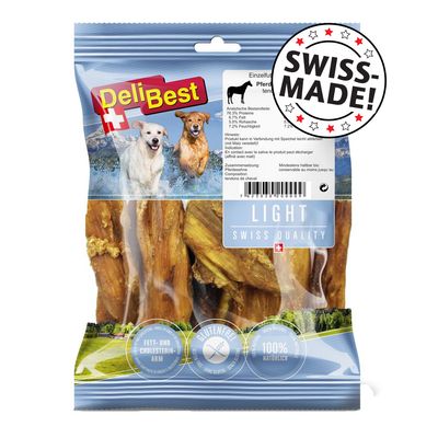 DeliBest Light, tendons de cheval pour chien Sparpaket: 2 x 200 g