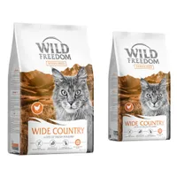 6,5 kg + 2 kg ingyen! 8, 5 kg Wild Freedom Adult gabonamentes - "Wide Country" Sterilised szárnyas 