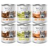 Wolf of Wilderness Adult “Expedition” 6 x 800 g Mixpakket III: 6 x 800 g: Wild Zwijn, Kip, Lam