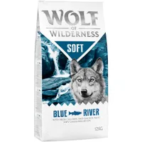 Wolf of Wilderness "Soft - Blue River" Lachs - getreidefrei - Sparpaket: 2 x 12 kg