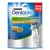 Purina Dentalife Daily Oral Care Treats pre mačky, MAXI PACK, s kuraťom. Text: Allows tooth to penetrate for an effective clean, even for the hard-to-reach teeth. With tasty chicken.
