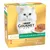 Gold pâté collection with vegetables, 8 x 85g. Includes trout and tomato, duck and spinach, lamb and green beans, saithe and carrots. Product box shows food portions.