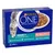 Purina ONE Senior 7+ wet food, 8 x 85g. Four packs with salmon and carrots, four with ocean fish and green beans. Supports gut microbiome, natural defences, vital functions, healthy heart.