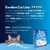 Text på engelska: Excellent Cat Litter, 5 stjärnor. Citat om Ever Clean kattsand: Clumps well, easy to clean, masks odour, little dust. Kim – South Ockendon, januari 2023.
