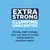 EXTRA STRONG CLUMPING UNSCENTED. Sterke, stevige klonten die gemakkelijk te scheppen zijn. Geurloos voor gevoelige neuzen. Tekst in het Engels.