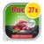 Pack of 27 trays, beef with vegetables and rice, enriched with carbohydrates, 300g each. Product image shows ingredients and key features.