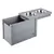 Kerbl Pet ecoFLEX® Feeding Station - 2 x 1.2l, 54 x 30 x 39.5cm (L x W x H)