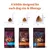 Image shows three kibble sizes with rulers and matching food bags for small, medium, and large breeds. Text: 'A kibble designed for each dog size & lifestage.'