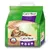 Embalagem de areia para gatos Cat's Best Smart Pellets, 100% vegetal, 5 kg. Texto visível: 'Prevents tracking', 'Klumpstreu aus Aktiv-Holzfasern', ícones de absorção e odor. Embalagem de areia para gatos Cat's Best Smart Pellets, 100% vegetal, 5 kg. Texto visível: 'Prevents tracking', 'Klumpstreu aus Aktiv-Holzfasern', ícones de absorção e odor.