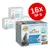 almo nature HFC Light Meal Natural, tuńczyk atlantycki, 16 x 50 g, opakowania z wizerunkiem kota i puszki karmy, widoczny napis 4x50g oraz duże czerwone kółko 16x 50 g