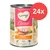 Feringa Classic Geflügel mit Karotten und Löwenzahn, getreidefreie Rezeptur, 70% ausgewählte tierische Zutaten, mit Taurin. Packungsgröße: 24x 400g.