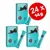 Cosma Jelly Snack Tuna, 24 x 14g. Συνταγή χωρίς δημητριακά, συσκευασία με σιλουέτα γάτας και σύμβολο ψαριού.