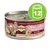 Консерва Carnilove Turkey & Salmon for Kittens, надпис Grain Free, изображение на котки. Зелен символ с бяла консерва и числото 12.