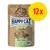 Confezione Happy Cat BIO Organic, pollo con anatra, senza zuccheri aggiunti, coloranti o conservanti artificiali, senza soia. 12 x indicato in cerchio giallo. Confezione Happy Cat BIO Organic, pollo con anatra, senza zuccheri aggiunti, coloranti o conservanti artificiali, senza soia. 12 x indicato in cerchio giallo.