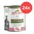 Almo Nature HFC Natural Kalb mit Schinken, glutenfrei, 24x Dose. Text in mehreren Sprachen sichtbar. Almo Nature HFC Natural Kalb mit Schinken, glutenfrei, 24x Dose. Text in mehreren Sprachen sichtbar.