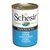Schesir Nature for Cat риба тон, Tonnetto. Консерва с дизайн в синьо и бяло.