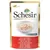 Schesir Adult kattenvoer in jelly, kip met zeebaars. Tekst op verpakking: pollo con spigola, chicken with seabass, poulet avec bar, huhn mit wolfsbarsch, kip met zeebaars.
