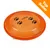 Frisbee orange Dog Activity avec trois empreintes de pattes noires, mention « Top Seller » en haut à droite, site web www.sky-dogs.de visible sur le bord. Frisbee orange Dog Activity avec trois empreintes de pattes noires, mention « Top Seller » en haut à droite, site web www.sky-dogs.de visible sur le bord.