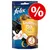 Purina felix Knabber Mix Original, environ 2 kcal par snack, avec goût poulet, foie et dinde. Grand symbole pourcentage rouge indiquant une offre ou promotion. Purina felix Knabber Mix Original, environ 2 kcal par snack, avec goût poulet, foie et dinde. Grand symbole pourcentage rouge indiquant une offre ou promotion.