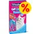 Vitakraft Cat Liquid Snack -kissanherkkupakkaus, 6 annosta. Suuri keltainen prosenttimerkki oikeassa yläkulmassa.