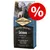 Опаковка Carnilove into the Wild Salmon за кучета, надпис Grain-Free, Potato-Free, Wild-Origin Meats, Forest Fruits, Veggies & Herbs, голям червен символ за отстъпка % Опаковка Carnilove into the Wild Salmon за кучета, надпис Grain-Free, Potato-Free, Wild-Origin Meats, Forest Fruits, Veggies & Herbs, голям червен символ за отстъпка %