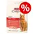 Animonda Carny Adult Huhn + Rind, 10 kg. 65% carne și ingrediente animale, 35% carne proaspătă de pui, 0% cereale. Imagine cu pisică portocalie și simbol promoțional procentual.
