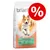 Sac hrană pentru câini briantos Adult Sensitive, miel & orez, 14 kg, inscripții: Designed for your dog's needs, Balanced nutrition, High tolerance. Simbol procent de reducere pe fundal roșu. Sac hrană pentru câini briantos Adult Sensitive, miel & orez, 14 kg, inscripții: Designed for your dog's needs, Balanced nutrition, High tolerance. Simbol procent de reducere pe fundal roșu.