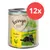 Feringa Single Meat Adult Katzenfutter, Sorte Chicken mit Kürbis und Katzenminze, 800 g Dose, Multipack 12x.