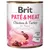 Brit Paté & Meat Chicken & Turkey til hvalp. Ren paté med hele kødstykker, kornfri, uden soja og GMO.