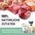 100% natürliche Zutaten. Keine Konservierungsstoffe oder zugesetzte Farbstoffe. Schesir Katzenfutter in Jelly mit Thunfisch und Huhn, Produktabbildung sichtbar.