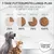 7-Tage Futterumstellungs-Plan für Concept for Life: Tag 1-2 25%, Tag 3-4 50%, Tag 5-6 75%, Tag 7+ 100%. Hund und Katze abgebildet. Logo von Concept for Life unten rechts.