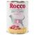Rocco Diet Care Diabetic hundemad dåse, Chicken & beef with rice. Tekst: Die Fleischmahlzeit, Huhn & Rind mit Reis, Poulet et bœuf au riz. Billede af kød og ris foran en hundesilhuet. Rocco Diet Care Diabetic hundemad dåse, Chicken & beef with rice. Tekst: Die Fleischmahlzeit, Huhn & Rind mit Reis, Poulet et bœuf au riz. Billede af kød og ris foran en hundesilhuet.
