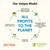 ALL PROFITS TO THE PLANET. almo nature, Fondazione Capellino. 100% zysków przeznaczane na projekty Fundacji Capellino dla ochrony bioróżnorodności. Tekst w języku angielskim.