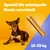 Speziell für mittelgroße Hunde entwickelt, 10-25 kg. Hund mit Kausnack im Maul und Abbildung des Snacks. Speziell für mittelgroße Hunde entwickelt, 10-25 kg. Hund mit Kausnack im Maul und Abbildung des Snacks.