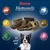 Rocco Naturals, snack de buey 100 %, sin cereales, bajos en grasa. Indicadores: todos los tamaños, nivel de dureza, intensidad del olor. Imagen de trozos de snack y perro.