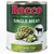 Lata de 800 g de Rocco Single Meat, Pure green tripe. Texto visible: 'IT'S MEAT TIME', imagen de callos verdes y símbolo de vaca. Etiquetas en inglés, francés y alemán.