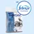 Tigerino Performance Zeolite Control kattsand, med Febreze freshness, white jasmine scent, natural clay clumping litter, 12 kg. Text på engelska synlig på förpackningen.