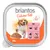 briantos Delicious Paté, recette sans céréales, 300 g, adulte, avec bœuf, sans sucre ajouté, sans conservateurs artificiels, pâtée pour chien visible sur l’emballage