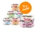 Purizon tins for adult cats: Chicken Fillet with Wild Boar, Lamb & Salmon, Salmon, Turkey & Salmon. Orange badge reads Try now! 200g on each tin. Purizon tins for adult cats: Chicken Fillet with Wild Boar, Lamb & Salmon, Salmon, Turkey & Salmon. Orange badge reads Try now! 200g on each tin.
