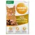 IAMS Delights Adult 1+ in Gravy with Savoury Chicken & Turkey, 85 g. Text: strong muscles, healthy skin, healthy teeth. Bild på orange katt och bitar av mat i sås.