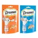 Super-Sparpaket: 24 x 60 g Dreamies Katzensnack - Mix 3: Huhn & Lachs