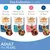 IAMS Sea Collection in Jelly for adult 1+ years, includes 3x tuna and herring, 3x mackerel and green beans, 3x salmon and trout, 3x ocean fish and peas.