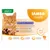 IAMS Delights Land Collection pour chat adulte 1+, 12x85g : 6x poulet et dinde, 3x agneau et poivrons rouges, 3x bœuf et foie. Muscles puissants, peau saine, dents saines.
