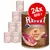 Rinti Singlefleisch Lamm Pur, комплект 24 консерви по 800 г. Видими парчета месо и надпис: 1 Protein Single, getreidefrei. Rinti Singlefleisch Lamm Pur, комплект 24 консерви по 800 г. Видими парчета месо и надпис: 1 Protein Single, getreidefrei.