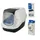 Komplettset: Toilette marmor - weiß-grau / schwarz + 2 extra Filter + 12 Bag it Up