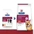 Porovnání starého a nového balení Hill's Prescription Diet Digestive Care i/d pro psy. Nové balení s nápisem VETERINARIAN RECOMMENDED a obrázkem psa vpravo.