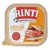Rinti Kennerfleisch con pollo, sin cereales. Rinti desde 1983 Original. En la imagen: trozos de carne y ingredientes.