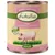 Lukullus Adult Schwein mit Brokkoli, Löwenzahn und Distelöl. 800 g Dose. Ursprünglicher Geschmack, in Harmony with Nature.